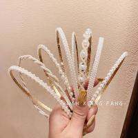 Retro French Pearl Headband Fairy Sen Super Fairy Hairpin 2022ใหม่ Headbands อุปกรณ์เสริมผม Headdress Women