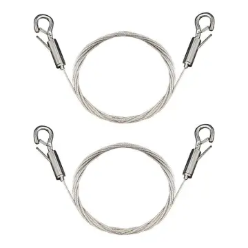 4Pcs Adjustable Picture Hanging Wire Kits Picture Frame Hanging Kit 1.5M  X1.5mm Stainless Steel Wire Rope for Hanging