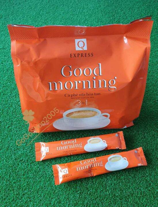 [Halal] Good Morning Ca Phe Sua Hoa Tan / 3 in 1 Instant Coffee Mix (24