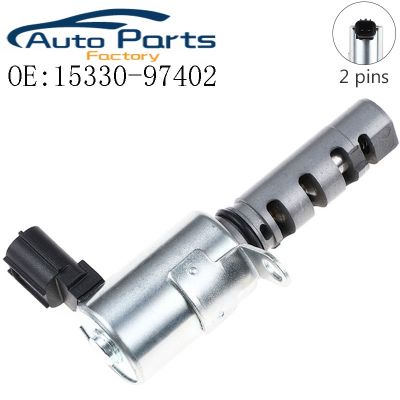 โซลินอยด์เพลาลูกเบี้ยววาล์วควบคุมแปรผันสำหรับ Daihatsu Terios 2SZFE 3SZFE 3SZVE K3VT K3VE 15330-97402 1533097402 (ดั้งเดิม/2023)