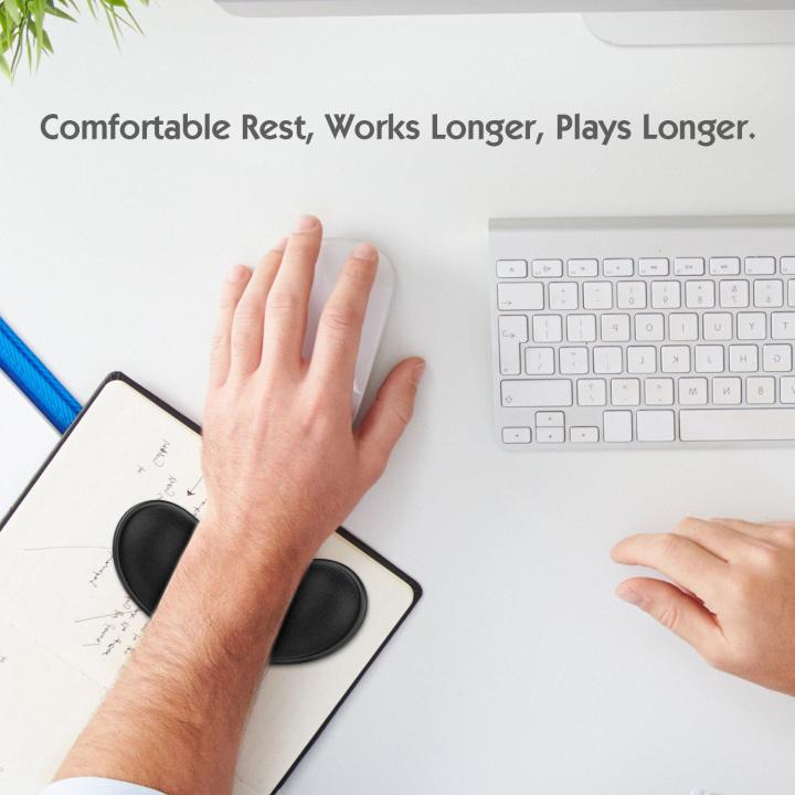 แผ่นแผ่นรองข้อมือ-ergonomic-ที่วางข้อมือ-anti-skid-ปลอกรัดป้องกันบาดเจ็บเสื่อนอนพักหน่วยความจำโฟม-mousepad-สำหรับสำนักงานคอมพิวเตอร์พีซีแล็ปทอป-easy-typing-pain-relief