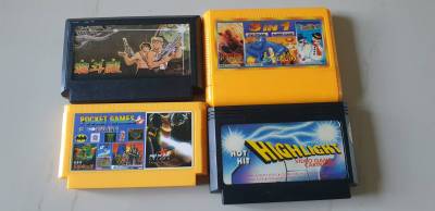 ตลับเกมส์ famicom เกมส์สนุกวัยเด็กใช้งานได้ปกติ