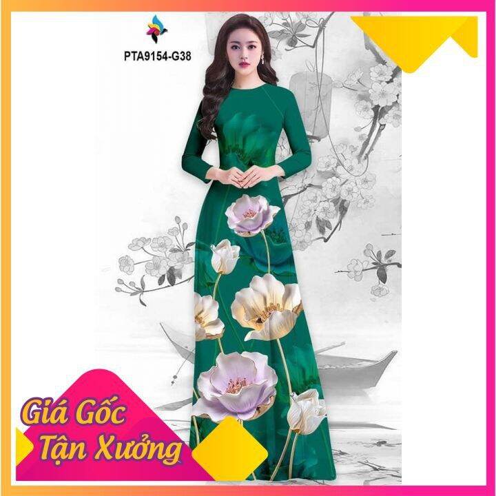 💕💕Áo Dài Đẹp 2021💕💕Áo Dài Thiết Kế, In 3D | Lazada.Vn