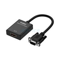 Converter HDMI TO VGA AUDIO ONTEN (OTN-7557A) ประกัน 1Y ตัวแปลง มัลติพอร์ต แปลงสัญญาณภาพ ตัวแปลงสัญญาณ ขยายสัญญาณ อุปกรณ์เชื่อมต่อ ฮับ HUB เคเบิลสวิตซ์ แปลงสัญญาณ สายเชื่อม เเยกสัญญาณ ตัวกระจายสัญญาณ