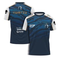 (All sizes are in stock)   3D G2 eSports Digital Printing Summer Fashion Short Sleeve Comfortable Mens and Womens Sports T-shirt  (You can customize the name and pattern for free)