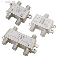 №  2/3/4 Way Satellite/Antenna/Cable TV Splitter 5-2400MHz SP-04 F Type Female Jack Splitter Home Tv Equipments