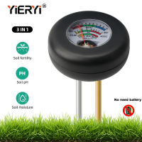 Yieryi 3 In 1 PH ความชื้นความอุดมสมบูรณ์เมตรความชื้นดินเมตรปุ๋ย NPK ทดสอบสำหรับไฮโดรโปนิกส์ผลไม้พืชผักพืชสวน