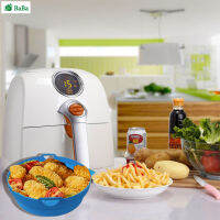 BaBa ถาดอบขนมหม้อทอด Air Fryer หม้อซิลิโคนเครื่องล้างจานปลอดภัยชั้นแม่พิมพ์เค้กกระทะสำหรับอนุญาตให้อาหารร้อนขึ้นอย่างเท่าเทียมกัน