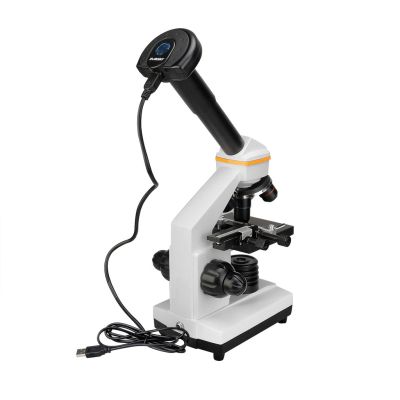 Svbony SV601 กล้องจุลทรรศน์ 40X-1600X ชีววิทยาระดับมืออาชีพ และกล้องดิจิตอลไมโครสโคป SV189 สำหรับการถ่ายภาพสีและวิดีโอ