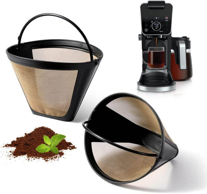 AIEVE Reusable Coffee Filter for Ninja Dual Brew Pro Coffee Maker, 2