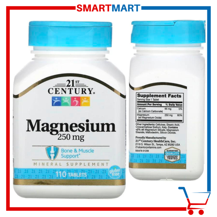 21st Century Magnesium 250 Mg 110 Tablets Lazada PH   A4151686c3d4f79f5fb81edd1848ced3  720x720q80 