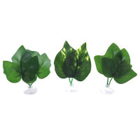 Fish Tank Aquarium Supplies Decoration Plants Leaf Resting Oviposition Landscaping Leaves Aquatic