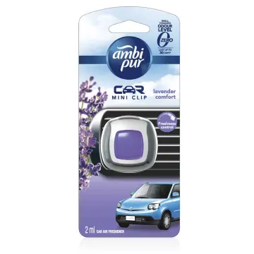 Ambi Pur Car Mini Vent Clip Air Freshener Fragrance Perfume 2ml. # Sky  Breeze 