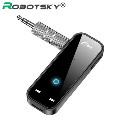 2 in1 Bluetooth 5.0 Transmitter Receiver Jack Wireless Adapter 3.5mm Audio AUX Adapter For Car Audio Music Aux Handsfree Headset