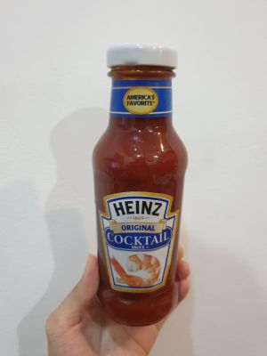 พร้อมส่ง !! Heinz Seafood Cocktail Sauce 340 g. ไฮนซ์ น้ำจิ้มซีฟู้ด 340 กรัม ซอสค็อกเทล