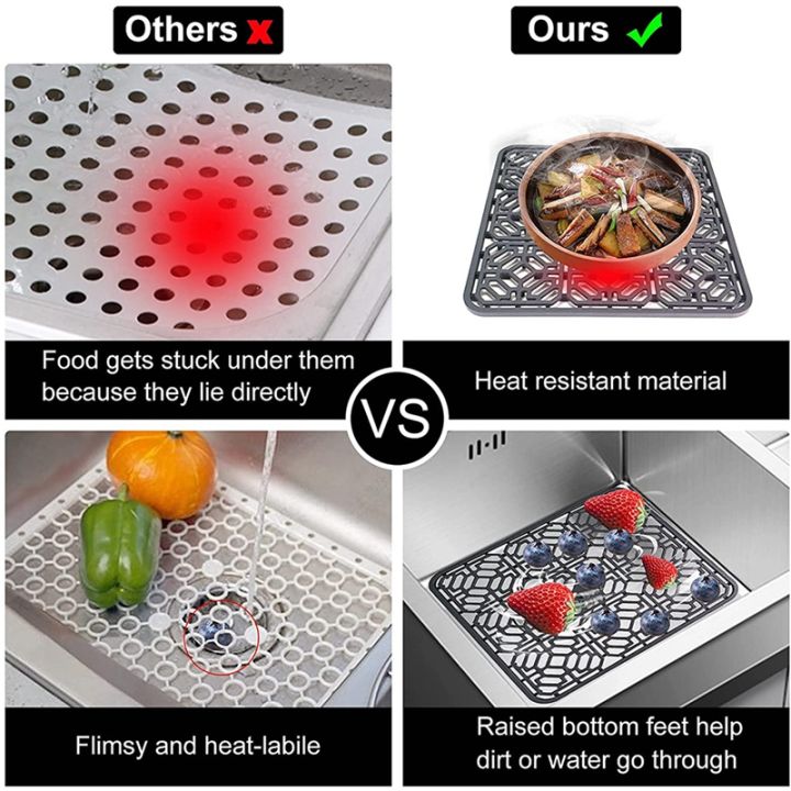 sink-mat-kitchen-sink-protector-for-bottom-stainless-steel-or-porcelain-bowl-sink-silicone-grey-non-slip-heat-resistant