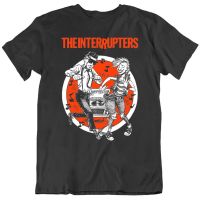 [มีสินค้า]เสื้อยืด คอกลม ผ้าฝ้าย พิมพ์ลาย The Interrupters Tour เหมาะกับของขวัญ สําหรับผู้ชายS-5XL