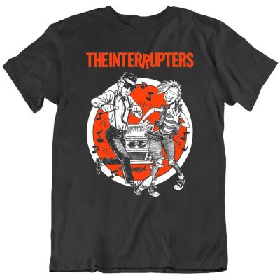 [มีสินค้า]เสื้อยืด คอกลม ผ้าฝ้าย พิมพ์ลาย The Interrupters Tour เหมาะกับของขวัญ สําหรับผู้ชายS-5XL