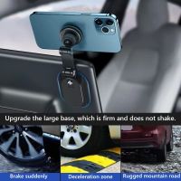 [Kuaile home furnishing]Telescopic Monitor Side Magnetic Car Mobile Phone Laptop Holder For Tesla Adjustable And Extendable Telescopic Arm Phone-Holder