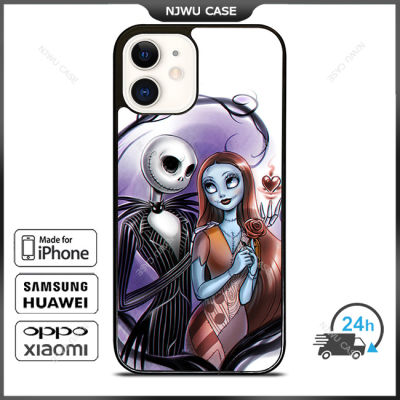 Nightmare Before Christmas Phone Case for iPhone 14 Pro Max / iPhone 13 Pro Max / iPhone 12 Pro Max / XS Max / Samsung Galaxy Note 10 Plus / S22 Ultra / S21 Plus Anti-fall Protective Case Cover