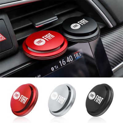 Car Air Freshener Solid Perfume Rotating Aromatherapy Decor For FIAT 500 Abarth Grande Punto Tipo Panda Ducato Stilo Fiorino Dob