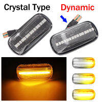 2pcs For Hyundai i10 Getz Elantra XG Tucson Terracan Coupe Trajet Matrix Accent Led Dynamic Side Marker Turn Signal Light