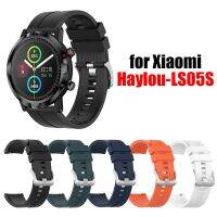 HOT14★สีซิลิโคนสำหรับ Xiaomi Haylou พลังงานแสงอาทิตย์ LS05S วง Watchband Xiaomi Xiaomi สมาร์ทนาฬิกาสร้อยข้อมือ Correa สร้อยข้อมือ