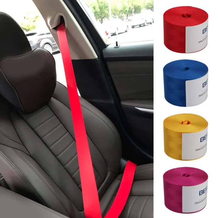 Janedream 3 6m X 4 8cm Car Color Seat, Car Seat Belt Strap Replacement