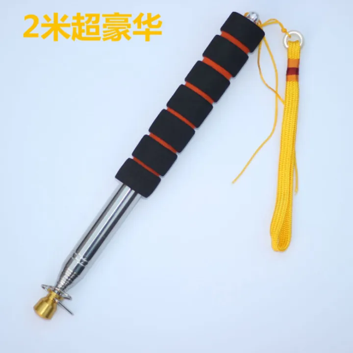 Guide flagpole 2m 2.5m 3m stainless steel telescopic flagpole teacher