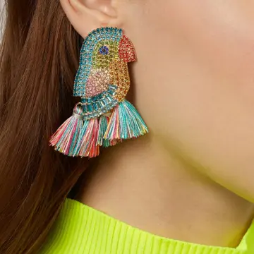 Baublebar parrot online earrings