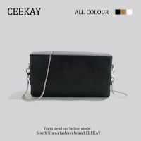 ┋ CEEKAY genuine chain box small square bag is popular this year super hot bag women 2023 new one-shoulder messenger bag