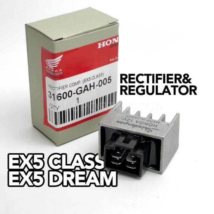ORIGINAL 🔥 HONDA EX5 CLASS / DREAM RECTIFIER & REGULATOR (GP) 31600GAH