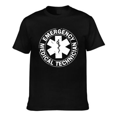 Emergency Medical Technician Ambulance Logo Mens Short Sleeve T-Shirt