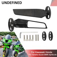 Motorcycle Rearview Mirrors Wind Wing Adjustable Side Mirror For Kawasaki ZX6R ZX10R ZX12R Ninja 250 300 400 H2 H4 For Honda CBR