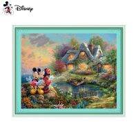 【CC】 Embroidery Material Cartoon Minnie Stitching Scenery Needlework Sets Children Room