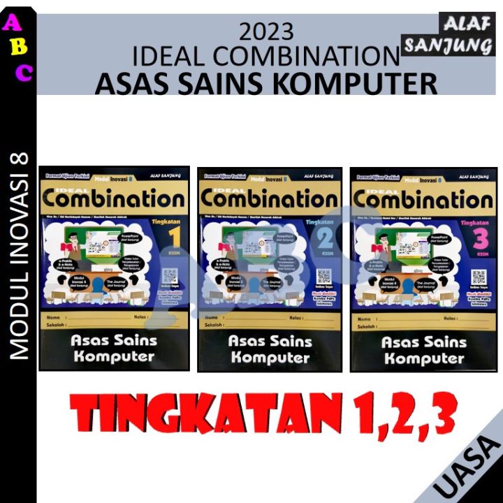 2023 MODUL INOVASI 8 IDEAL COMBINATION ASAS SAINS KOMPUTER TINGKATAN 1