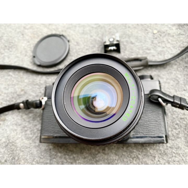 กล้องฟิล์ม-olympus-om1-พร้อมเลนส์-28mm