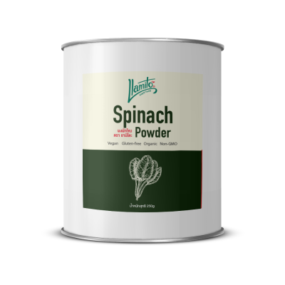 Llamito ผงผักโขม ออร์แกนิค (Organic Spinach Powder) ขนาด 250g