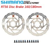 SHIMANO DEORE SM-RT56โรเตอร์จานเบรค6กลอนจักรยานเสือภูเขาดิสก์ M610 RT56 M6000จานเบรค160มม. 180มม. ชิ้นส่วน MTB