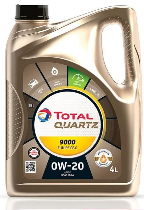 TOTAL QUARTZ 9000 0w20 4L Fully Synthetic SN Engine Oil Car Lubricant ...