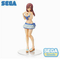 Qwiooe Original Sega Gotoubun ไม่มี Hanayome 19ซม. Nakano Sanjiu ชุดว่ายน้ำอะนิเมะตกแต่งรูปการกระทำ DIY Toy888สะสม