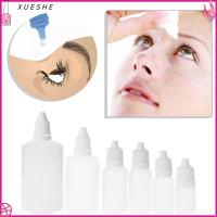 XUESHE 1/5pcs 5/10/15/20/50/100ml เครื่องมือหัตถกรรม ตัวอย่างของเหลว DIY ยาหยอดตา กาว Applicator ม้วนกระดาษ ขวดบีบ พลาสติกเปล่า