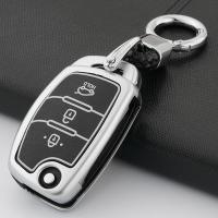 ✕∋☫ Zinc Alloy Car Key Case For Hyundai i30 Ix35 Solaris Azera Elantra Grandeur Ig Accent Santa Fe Verna 2017 2018 Cover