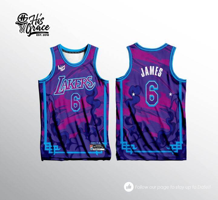 39 HG CONCEPT LAKERS FULL SUBLIMATION JERSEY | Lazada PH