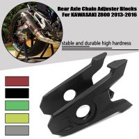 Motorcycle Rear Axle Chain Adjuster Blocks Spindle Tensioner Fork Wheel Chain Tensioners For KAWASAKI Z800 Z 800 2013-2016 Z-800