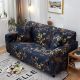 1/2/3/4 Seaters Sofa Cover Floral Leaf Pattern Stretchable Slipcover for Sofa Durable Full Wrap Coushion Cover