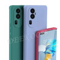 พร้อมสต็อก2023ใหม่ OPPO Reno 10 Pro Plus Pro + A78 4G 5G ผิวเคสโทรศัพท์สัมผัสเคสซิลิโคนนุ่มสำหรับ Reno10 Pro