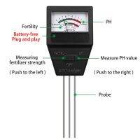【hot】۩ 2 1 Analyzer Soil Fertility With 3 Probes Tester Fertile Measure Device Acidity Garden