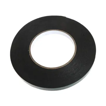 Gorilla Heavy Duty Double Sided Mounting Tape, 1 x 60/120 inches, Black  Industrial Strength