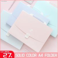 ▽☏ A4 Lovable Expanding File Folder Wallet Organ Bag Accordions Bag File Pouch Bill Folder School Office Family Folder